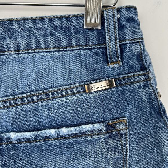 Kancan Women’s Size Small Denim Shorts Distressed # KC7259M Cut Offs - Picture 7 of 10